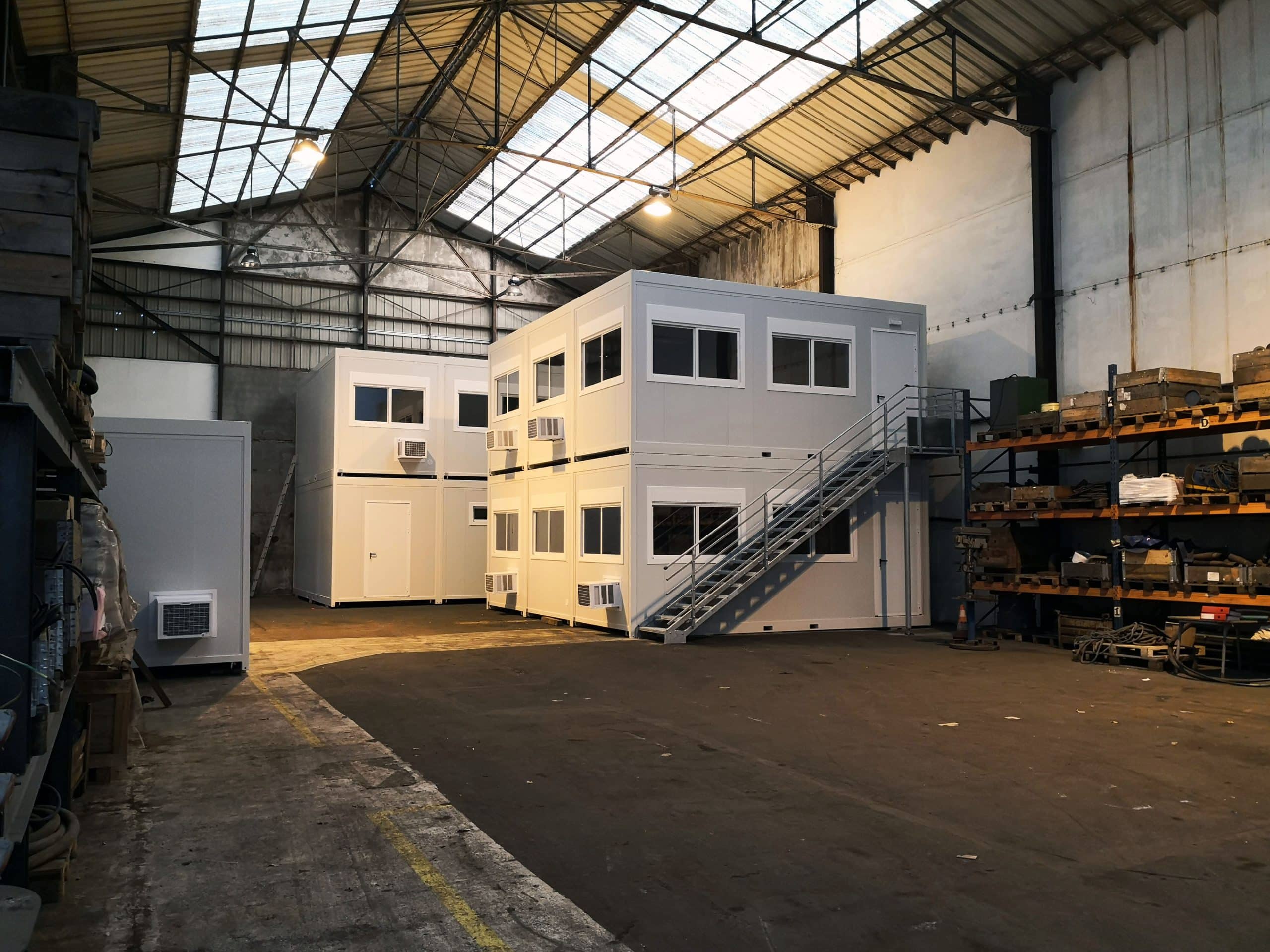 bureaux modulaires industrie