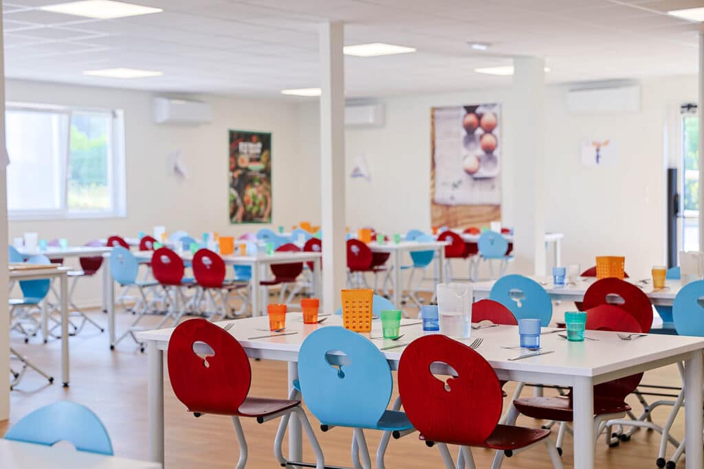 réfectoire scolaire modulaire